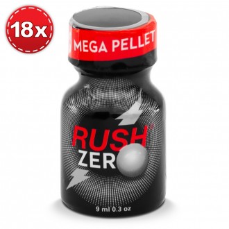 PACK WITH 18 RUSH ZERO POPPERS 10ML