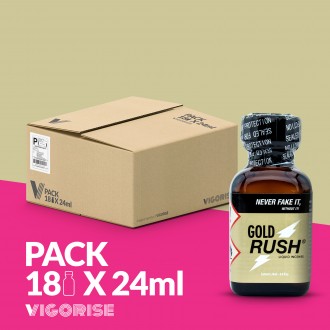 PACK WITH 18 GOLD RUSH 24ML
