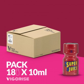 PACK WITH 18 SUPER JUICE 10ML