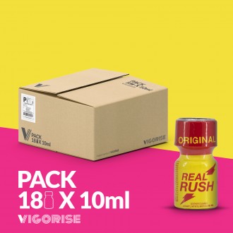 PACK COM 18 REAL RUSH 10ML