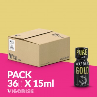 CONFEZIONE CON 36 ROMA GOLD 15ML