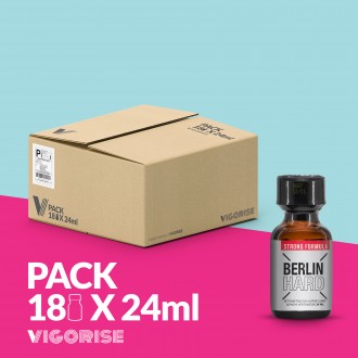 PACK COM 18 BERLIN HARD POPPER 24ML