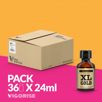 PACK WITH 36 XL GOLD 24ML