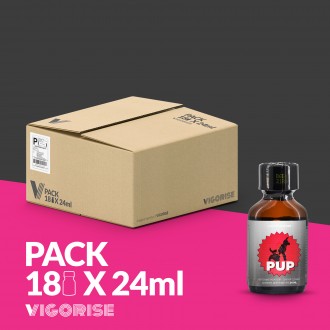 PACK WITH 18 PUP POPPER 24ML
