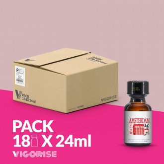 PACK CON 18 AMSTERDAM THE NEW POPPER 24ML