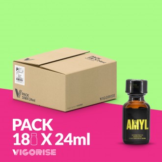 PACK WITH 18 AMYL POPPER 24ML