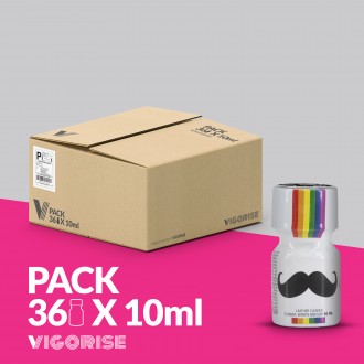 PACK COM 36 MOUSTACHE 10ML