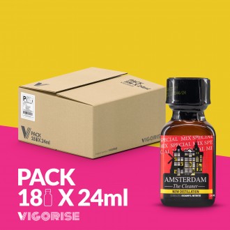 PACK COM 18 AMSTERDAM SPECIAL POPPER 24ML