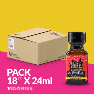 PACK WITH 18 AMSTERDAM SPECIAL POPPER 24ML