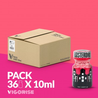 PACK COM 36 AMSTERDAM POPPERS 10ML