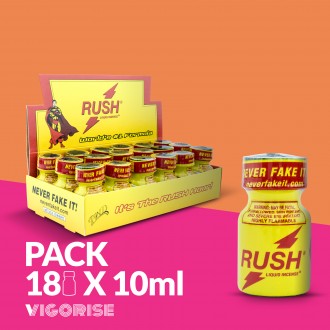 PACK COM 18 RUSH PWD 10ML