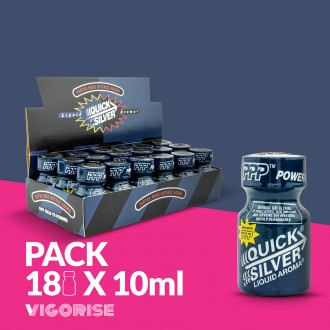 PACK WITH 18 PWD QUICKSILVER 10ML