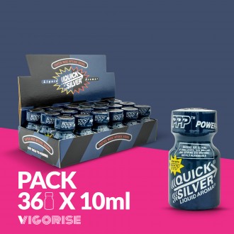 PACK COM 36 QUICKSILVER PWD 10ML