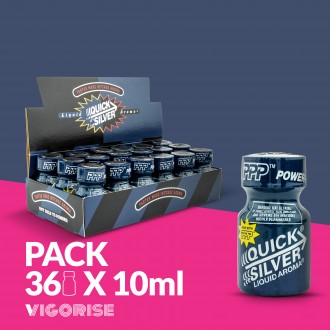 PACK WITH 36 PWD QUICKSILVER 10ML