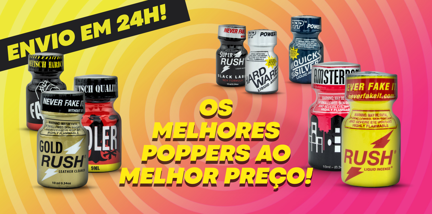 OS MELHORES POPPERS AO MELHOR PREÇO!