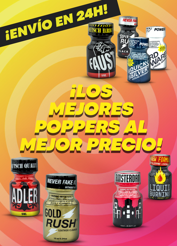 ¡LOS MEJORES POPPERS AL MEJOR PRECIO!